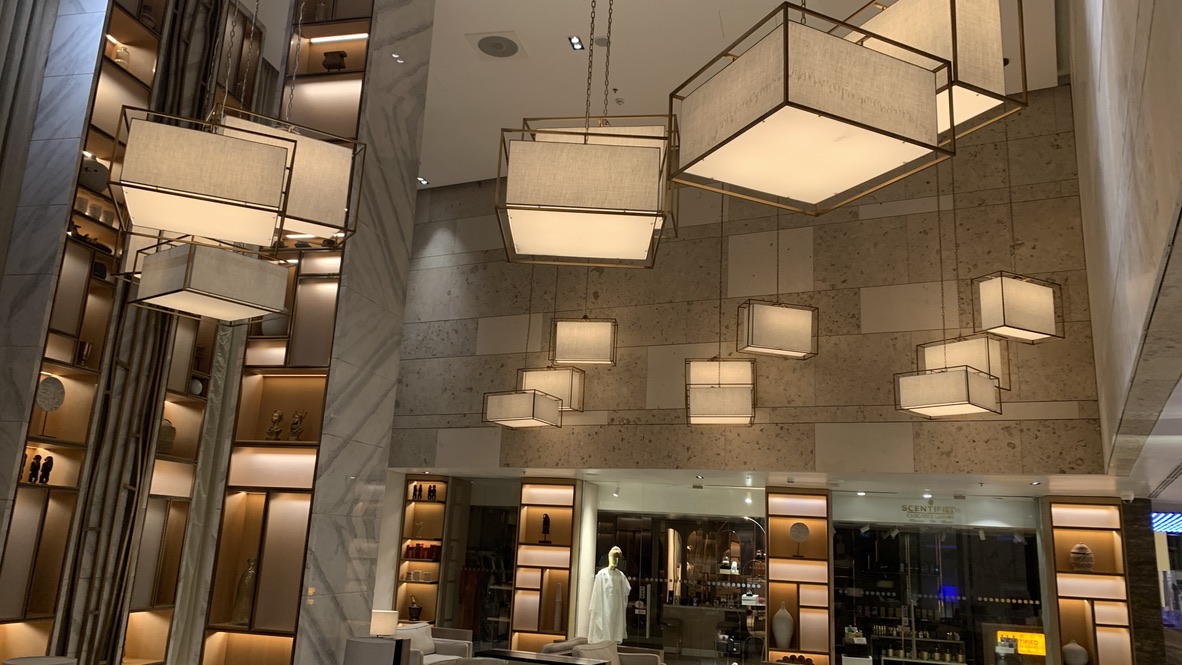 Lobby at the Lagos Marriott Hotel Ikeja