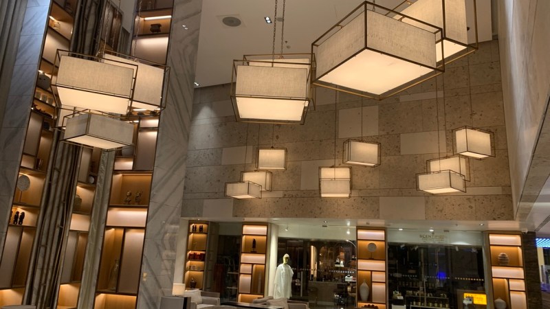 Lobby at the Lagos Marriott Hotel Ikeja