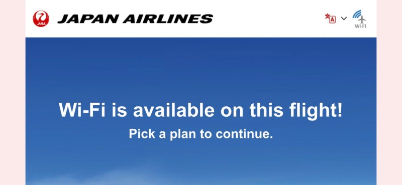 Wi-Fi onboard