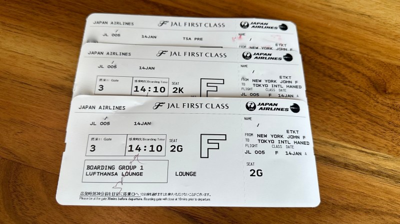 $50,000 Boarding passes
