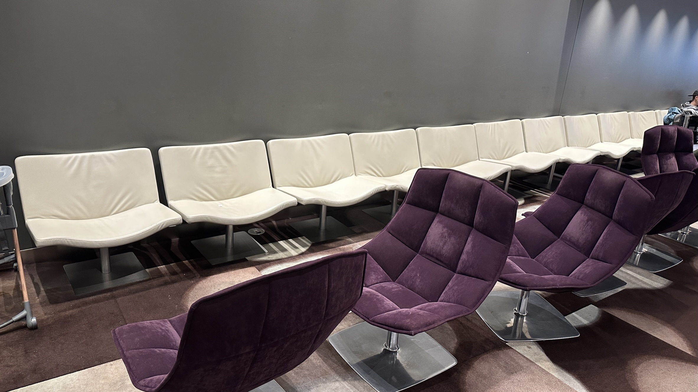 Seating area at the lounge