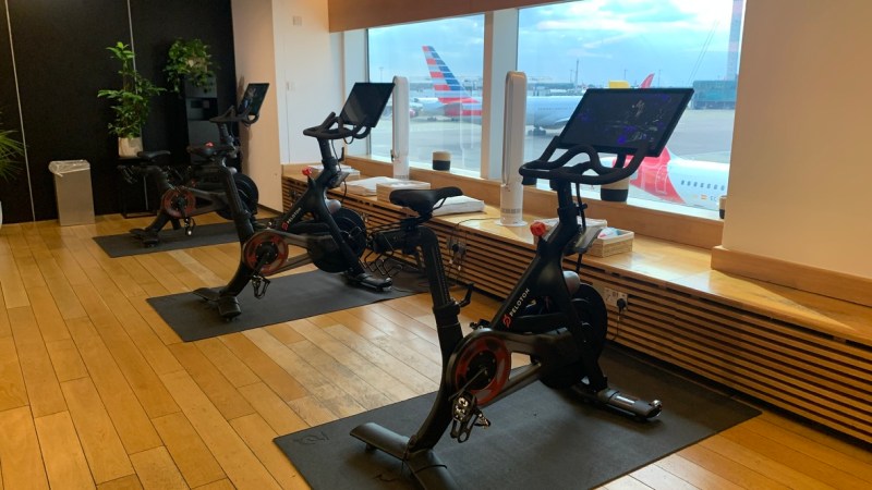 Peloton bikes