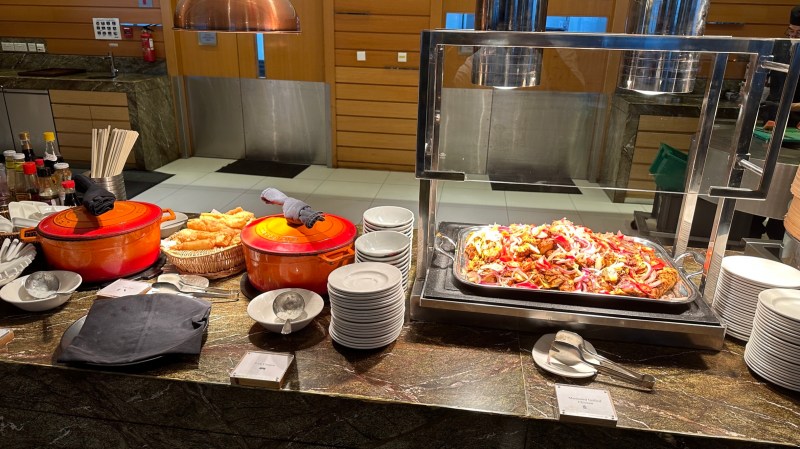 Breakfast spread
