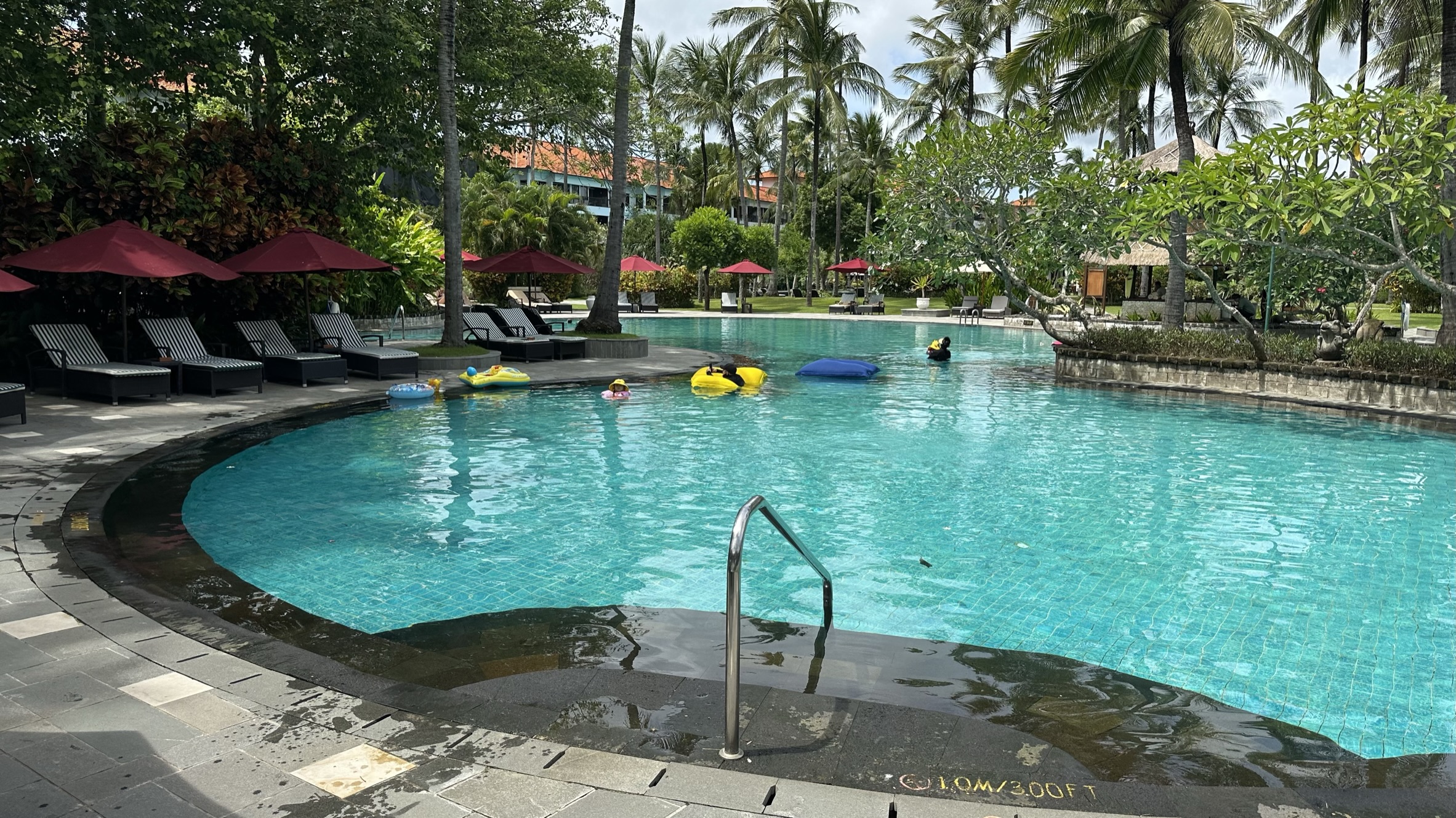 One of the pools at the hotel