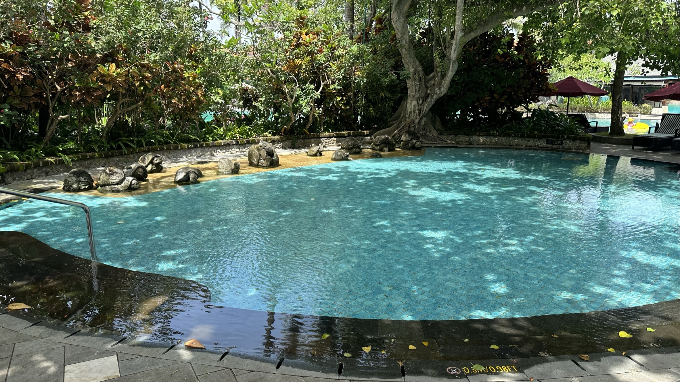 One of the pools at the hotel