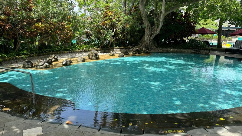 One of the pools at the hotel