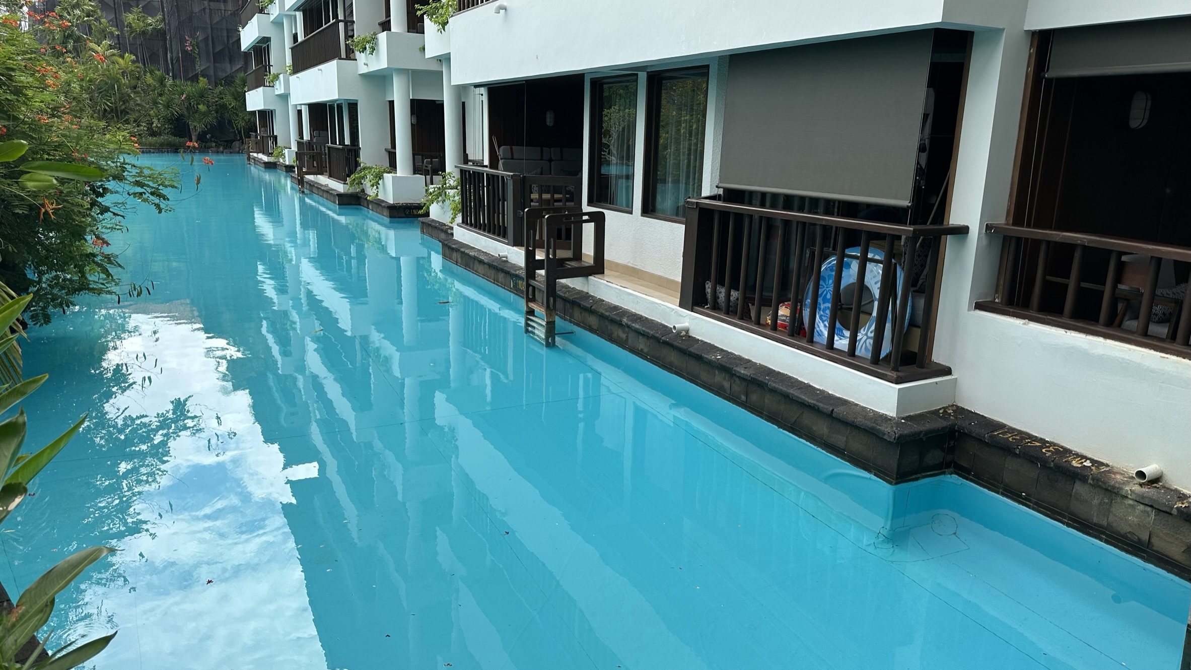 One of the pools at the hotel