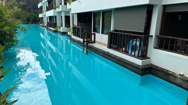 One of the pools at the hotel