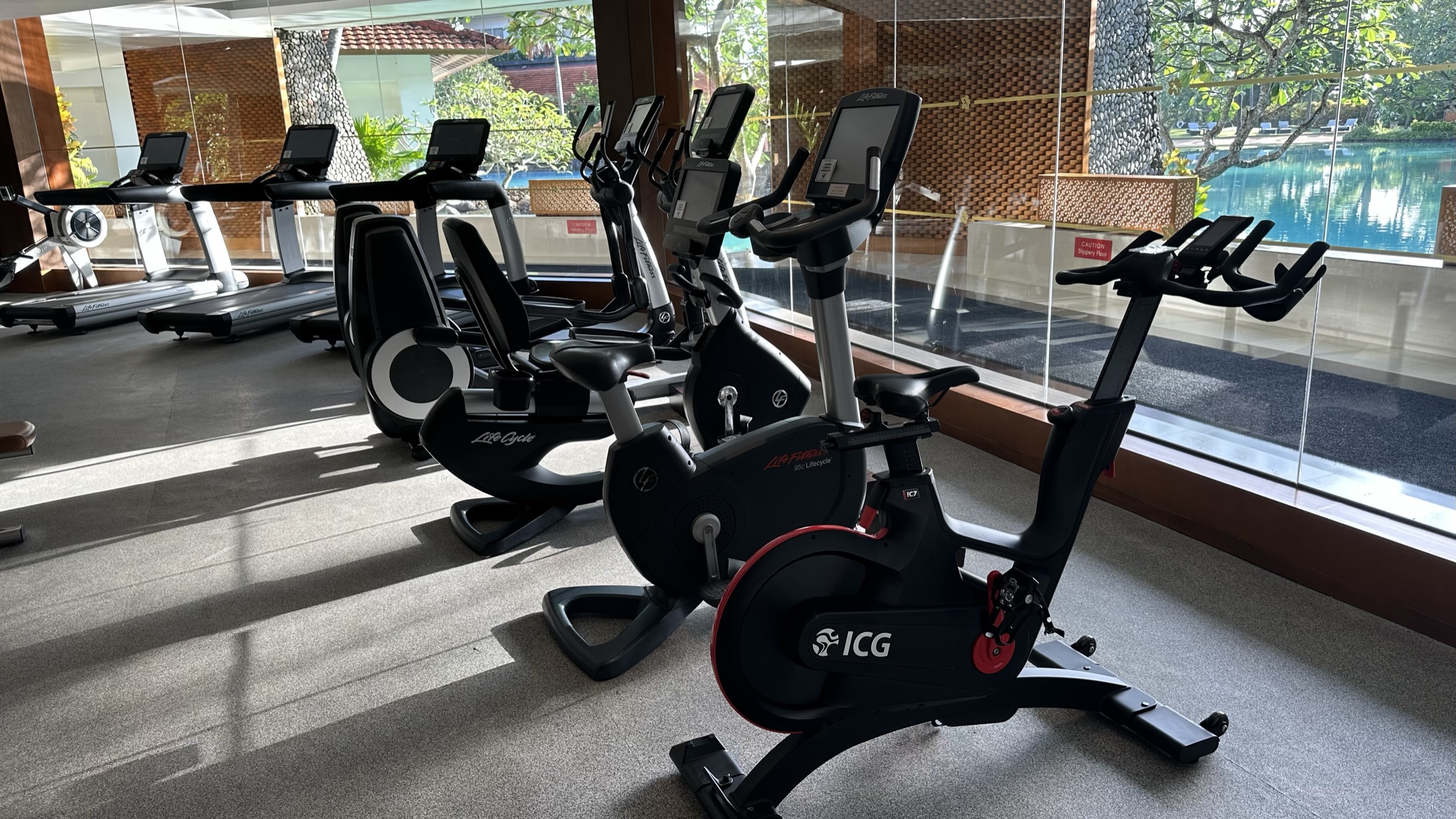 Fitness Center at the hotel