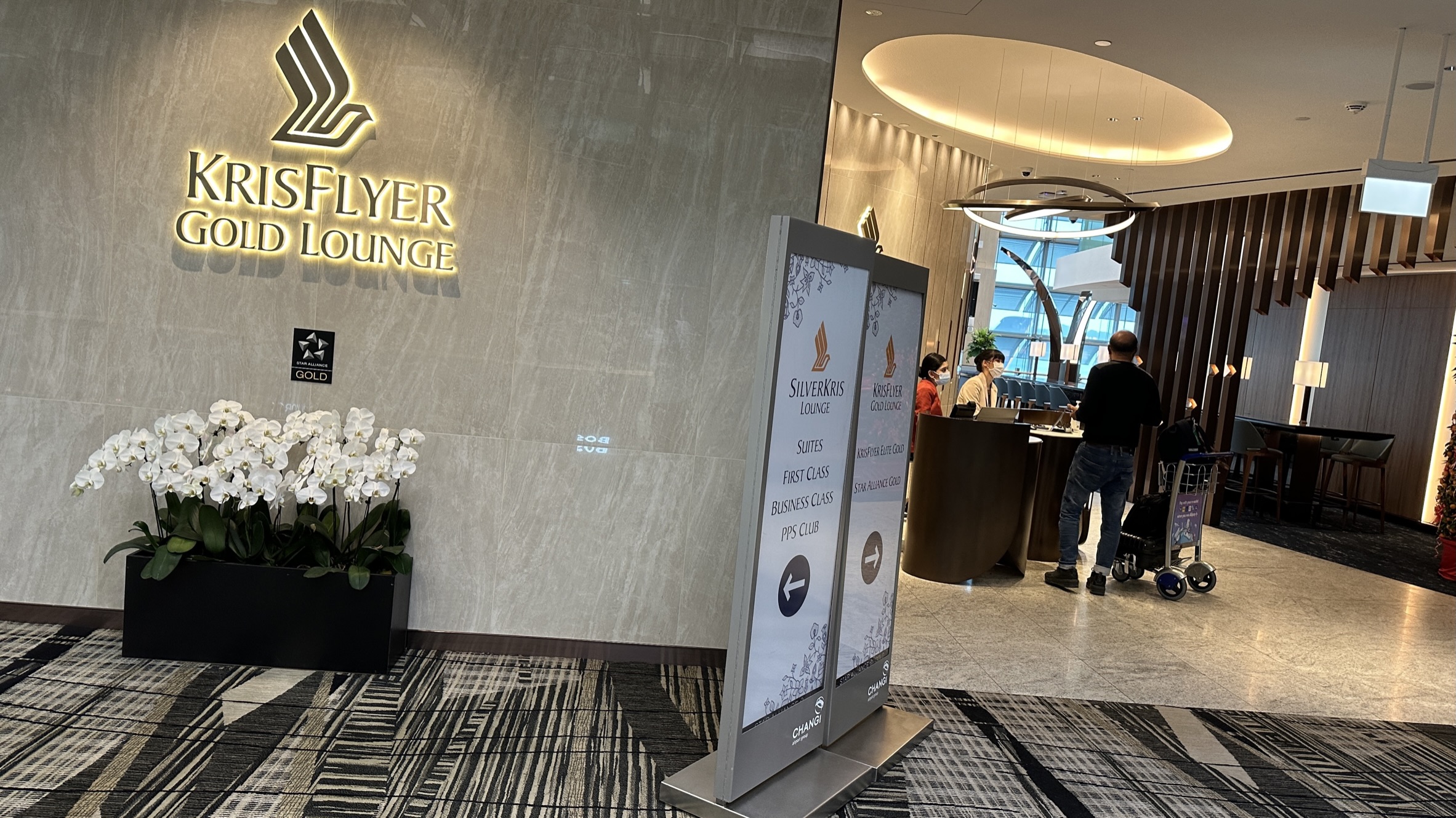 Silverkris Lounge Changi Airport, Singapore