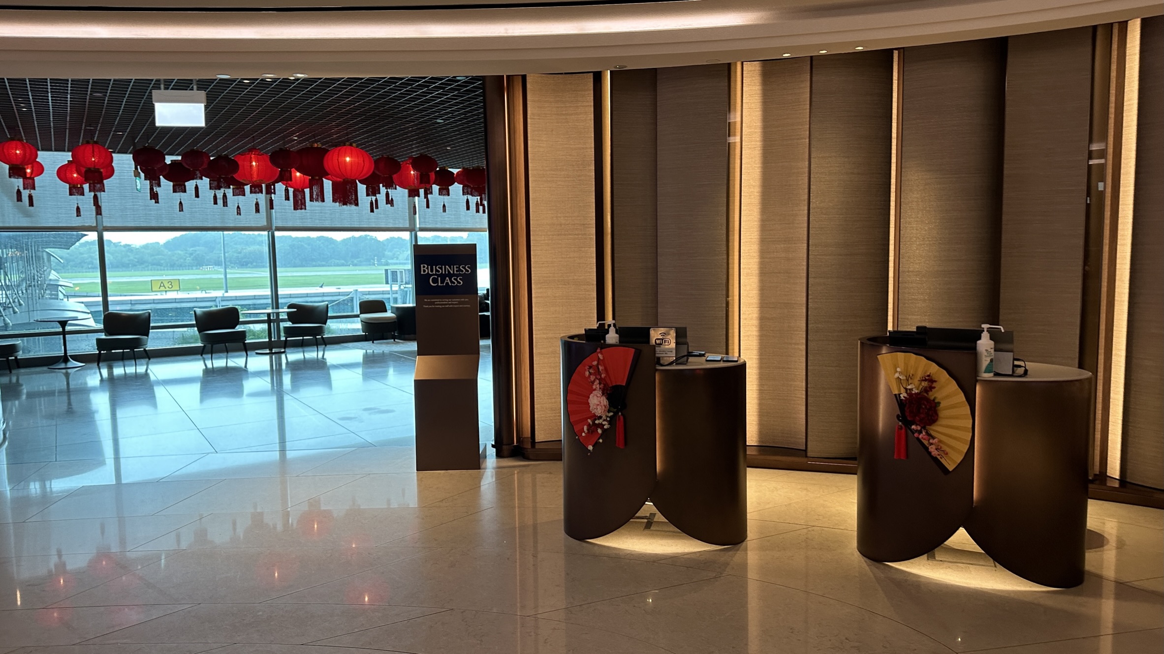 Silverkris Lounge Changi Airport, Singapore