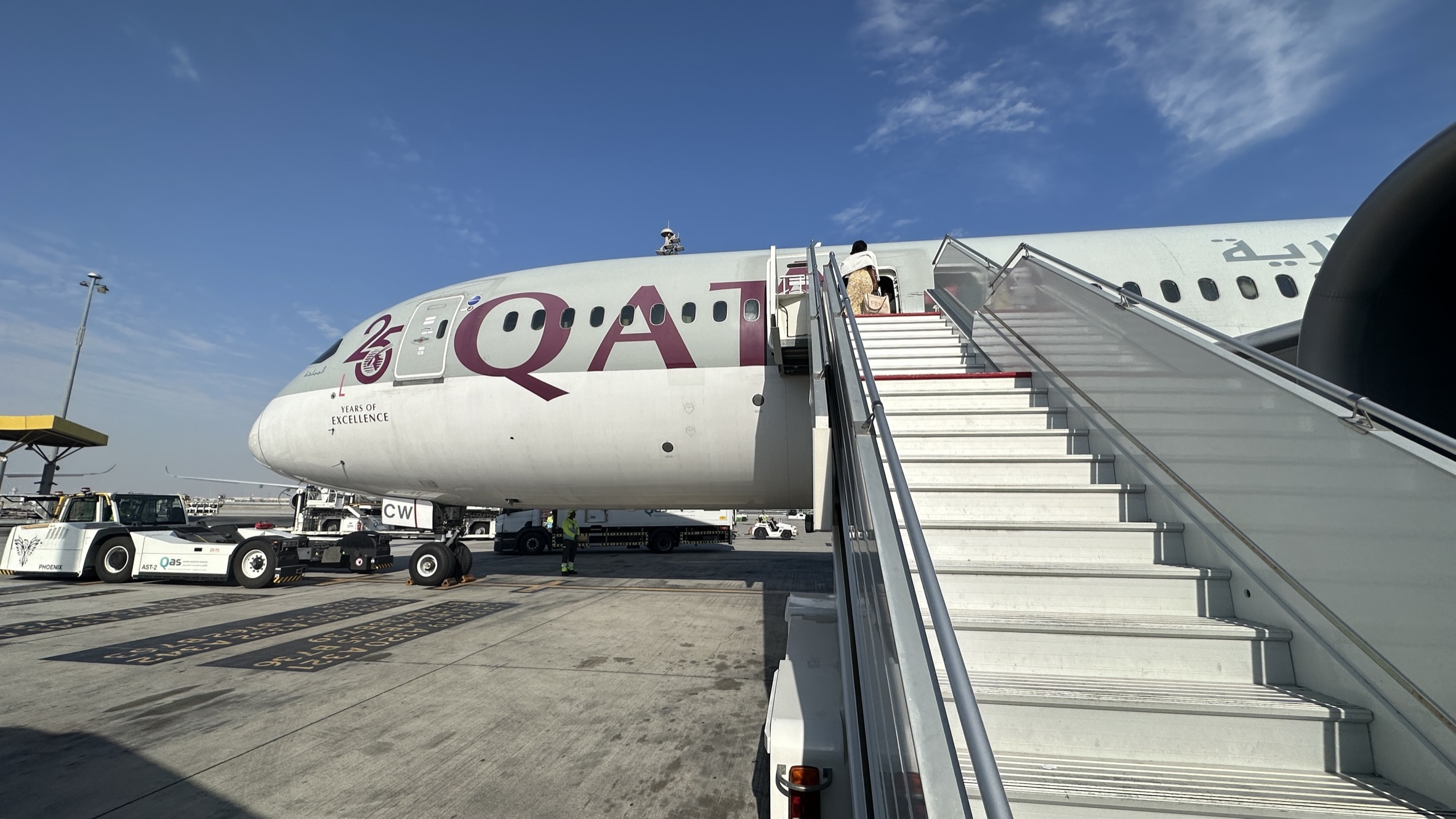 Stairs to a spontaneous experience