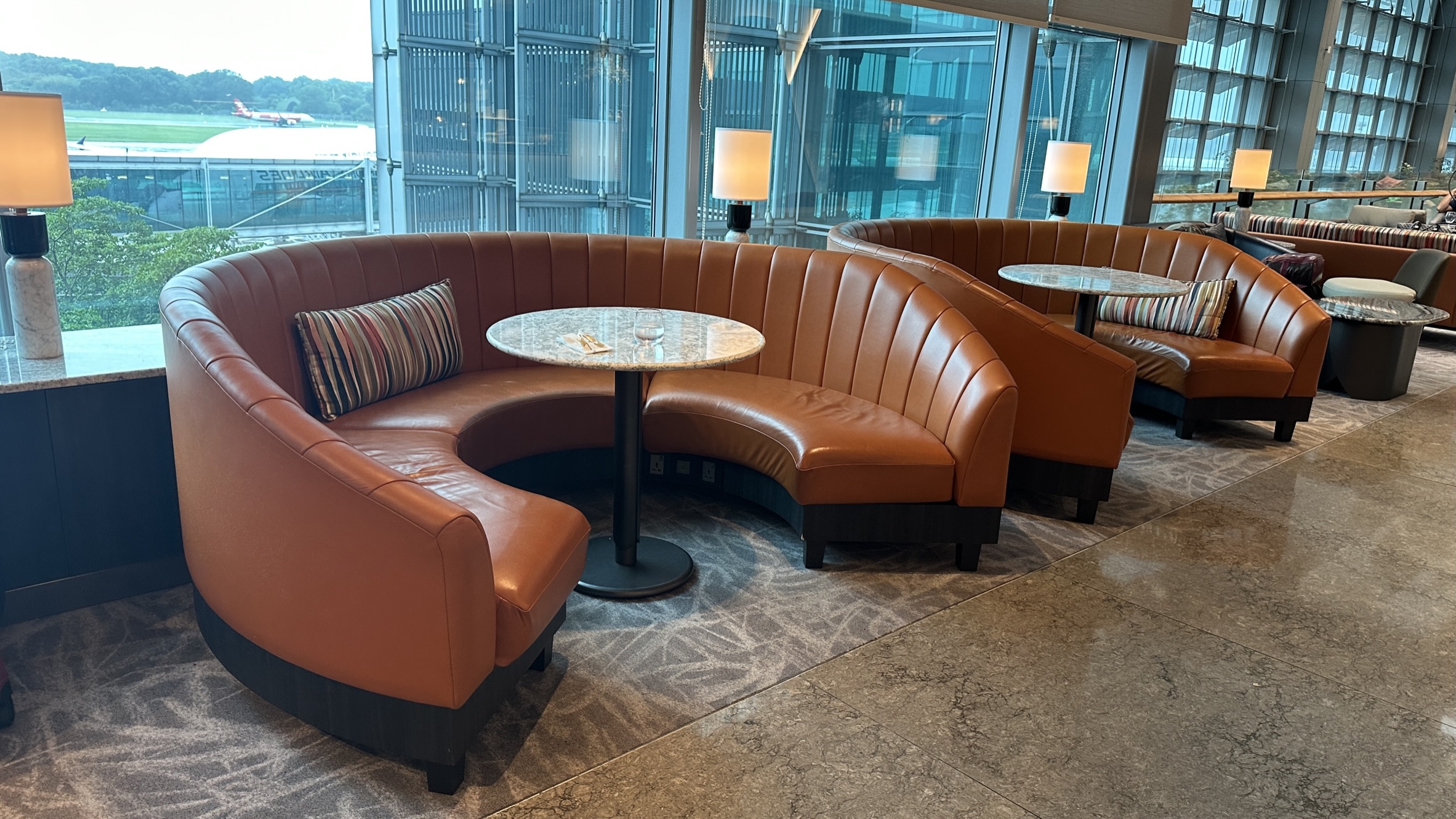 More seating options