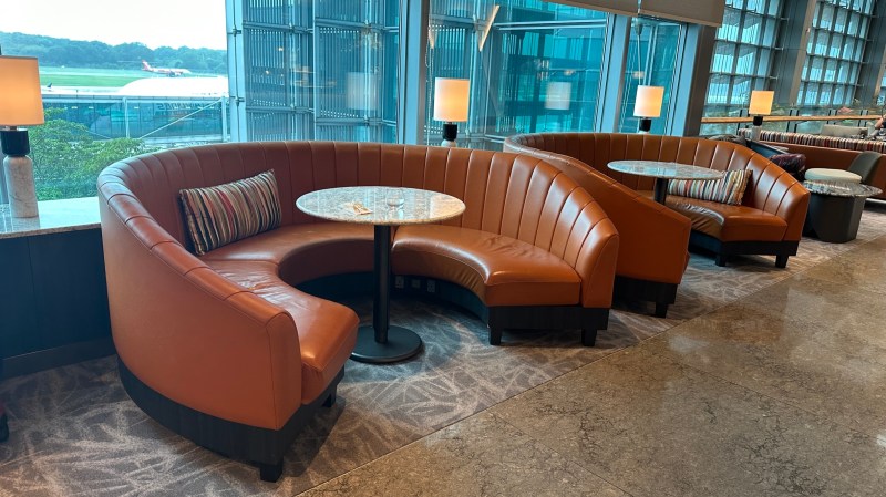 More seating options