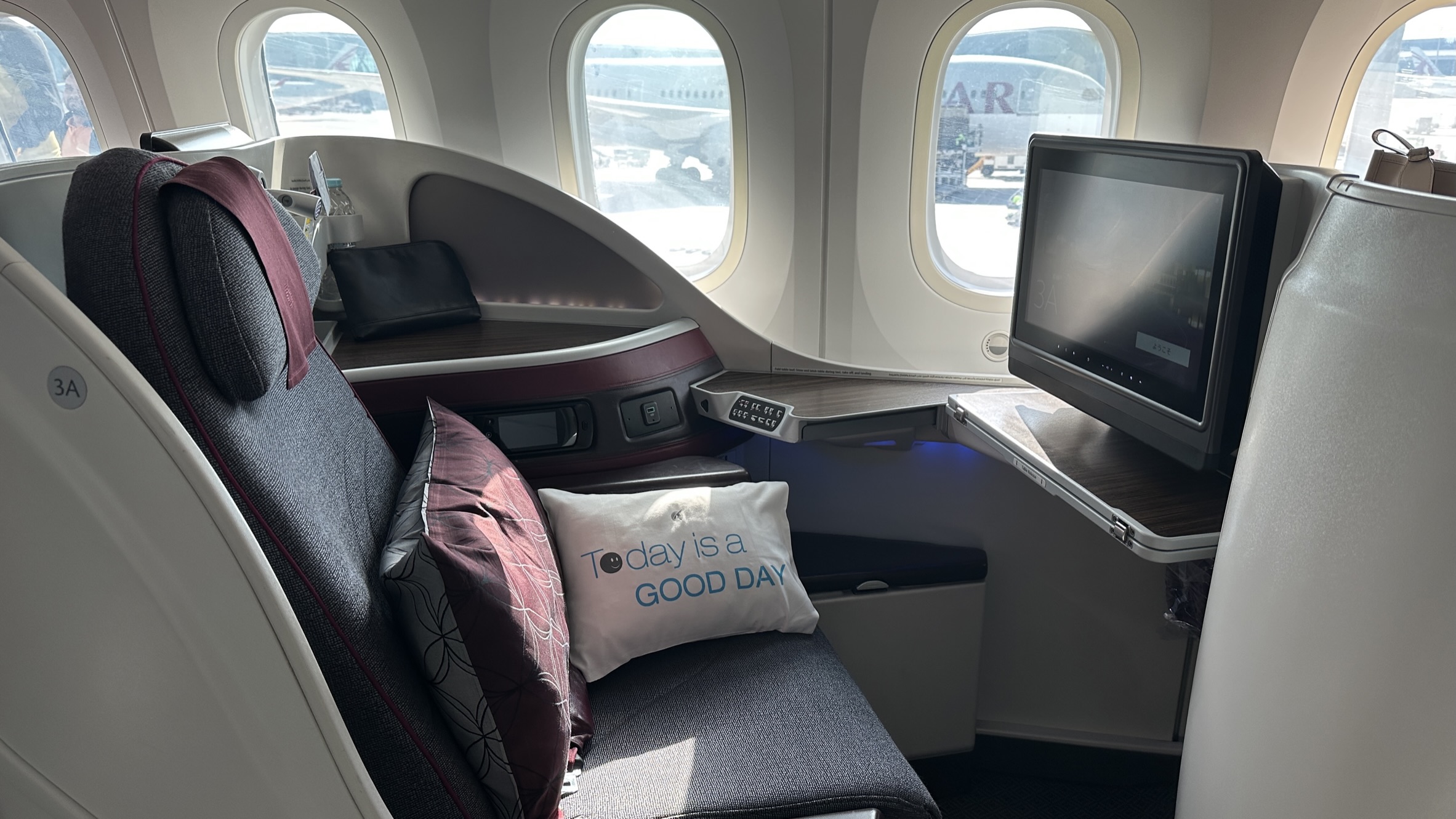Qatar Airways Business Class Boeing 787