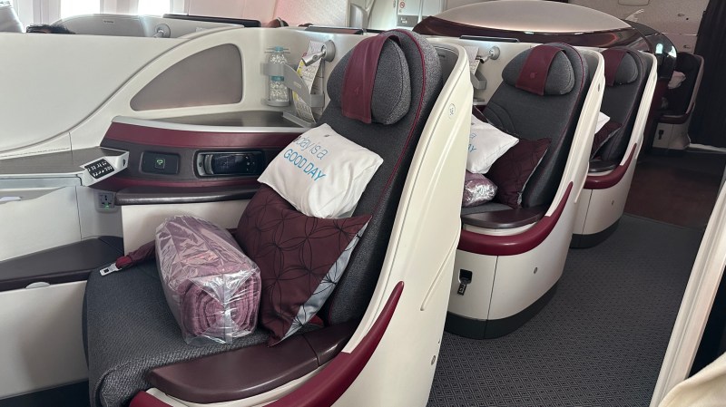 Qatar Airways Business Class Boeing 787