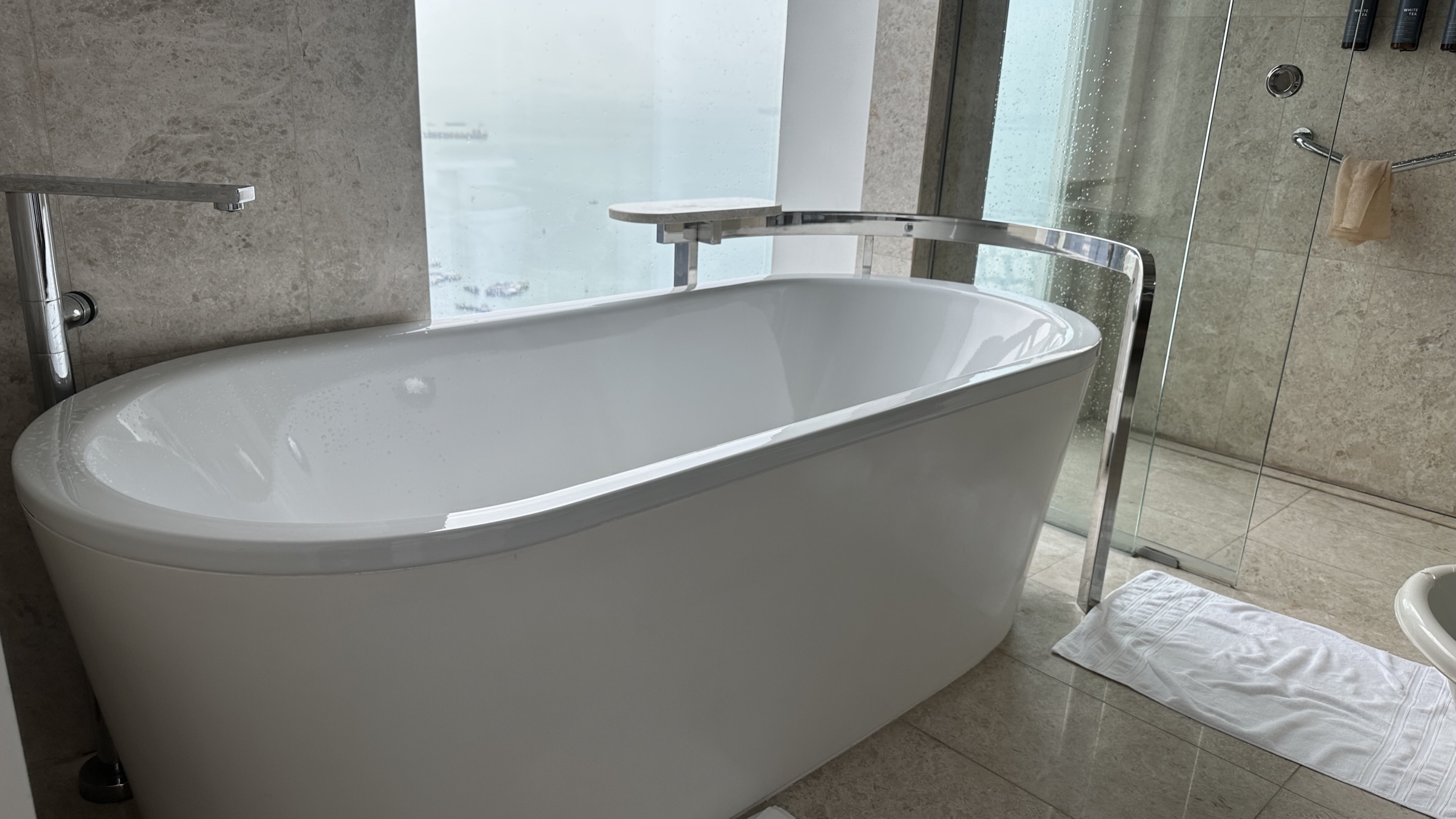 Bathtub with a view