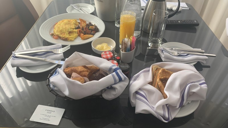 Elite Breakfast at the Conrad New York Midtown
