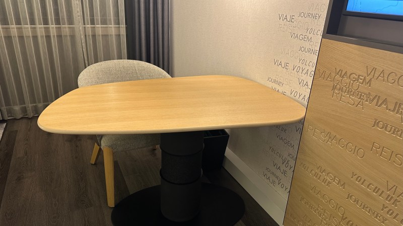 Table and chair