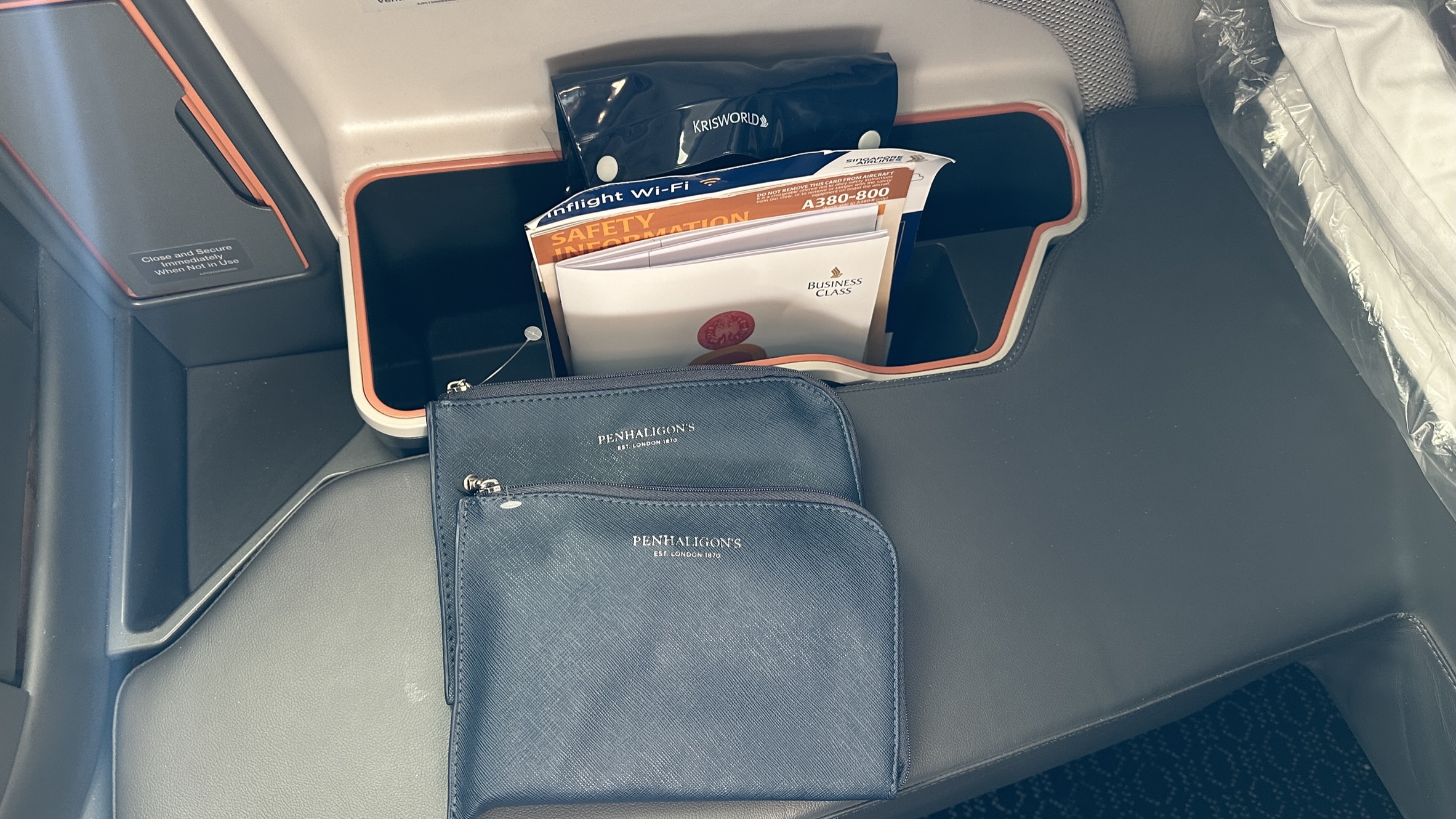 Singapore Airlines Airbus A380 Business Class