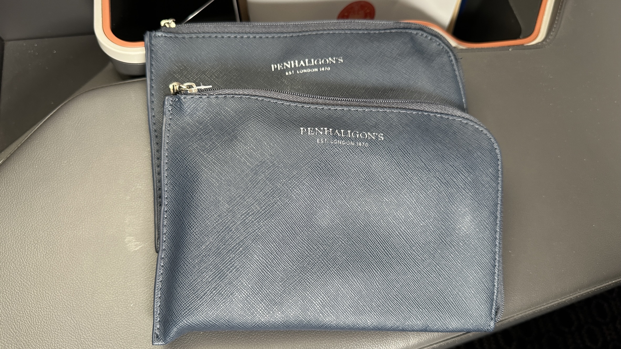 Singapore Airlines Airbus A380 Business Class Amenity kits