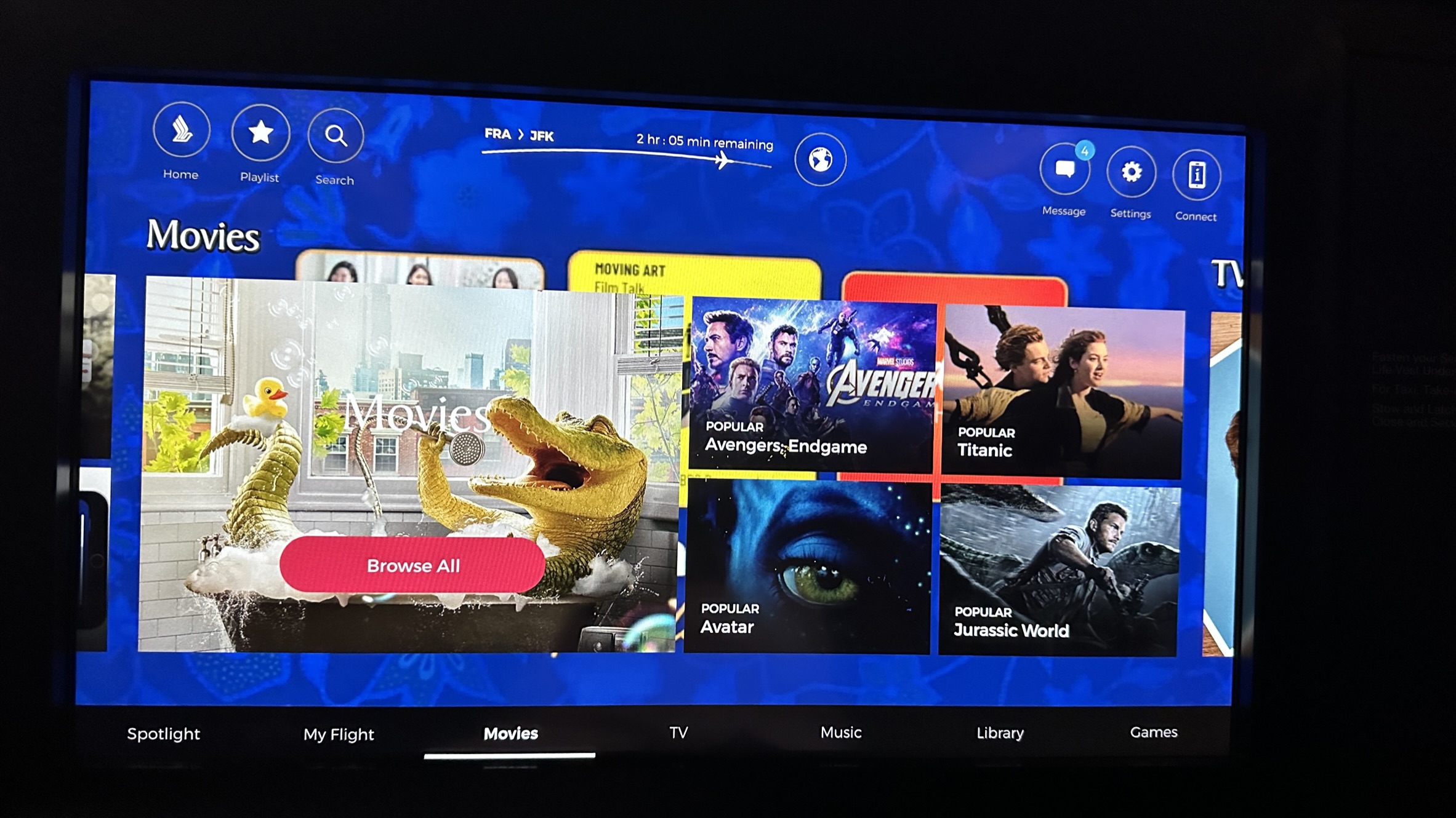 In-Flight Entertainment