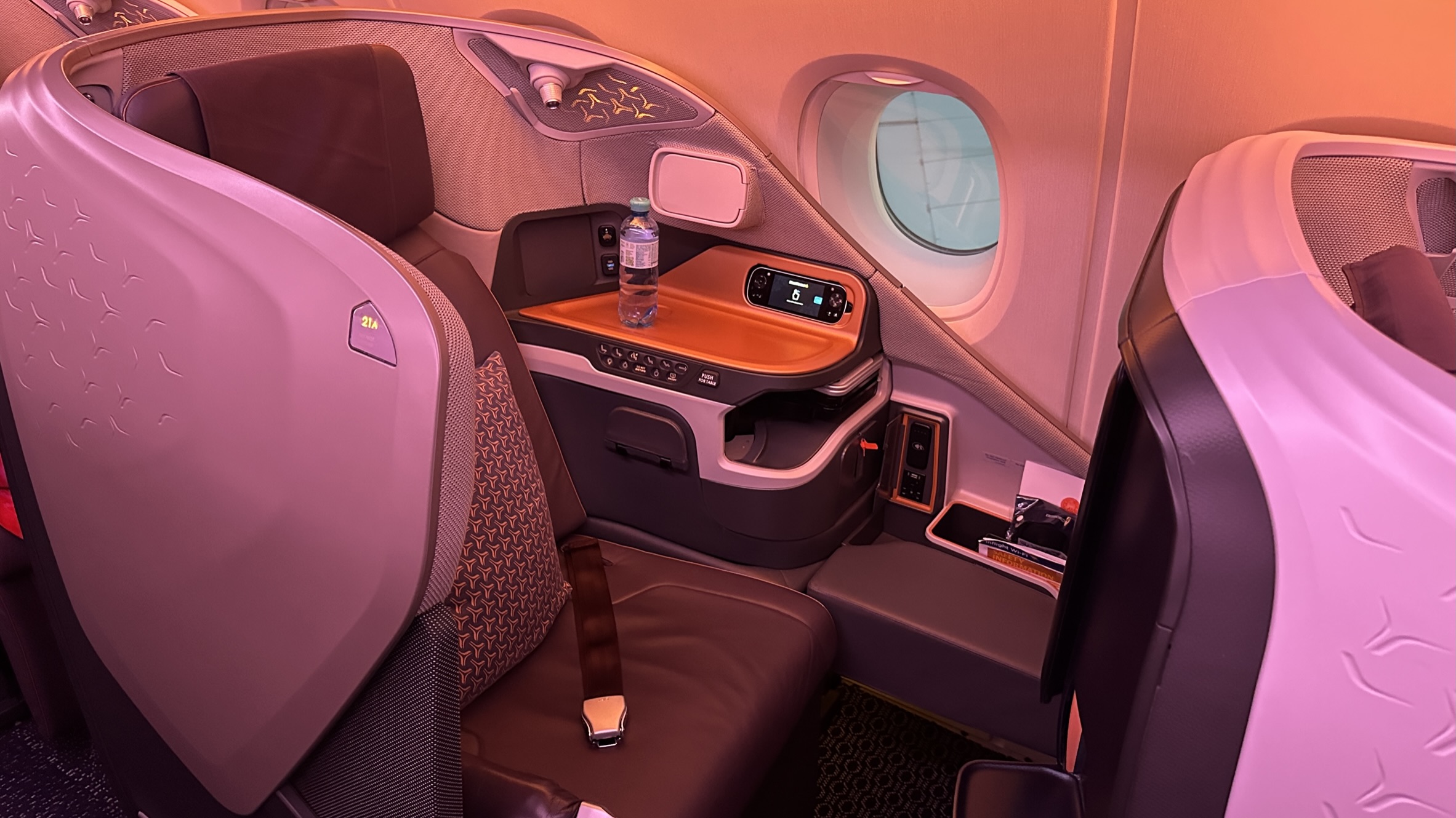 Singapore Airlines Airbus A380 Business Class