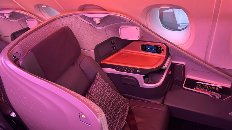 Singapore Airlines Airbus A380 Business Class