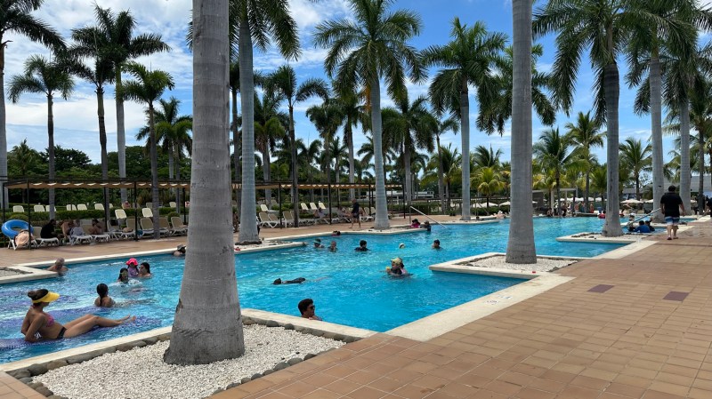 Swimming Pool at the hotel