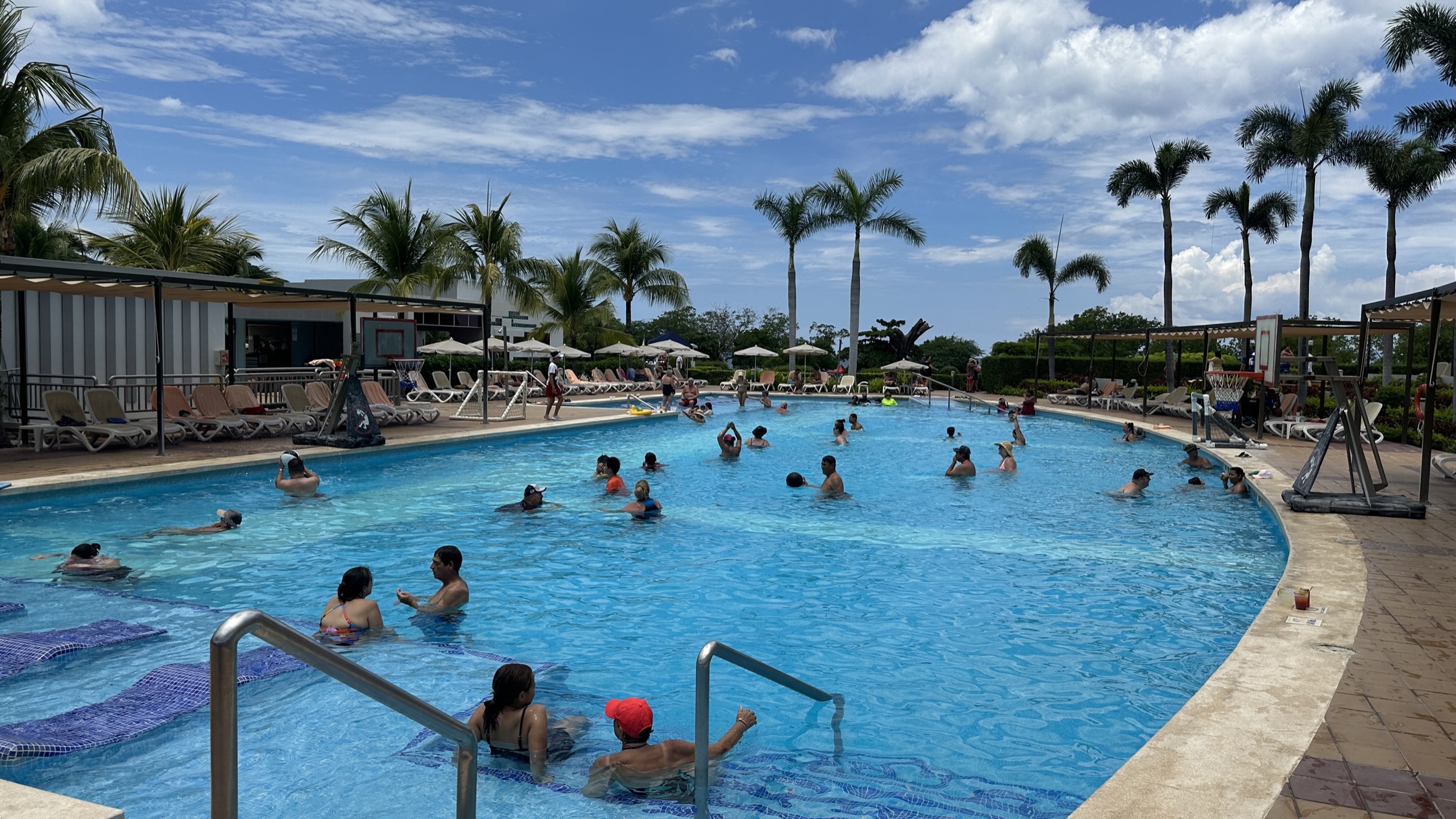Swimming Pool at the hotel