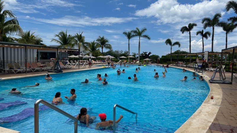 Swimming Pool at the hotel