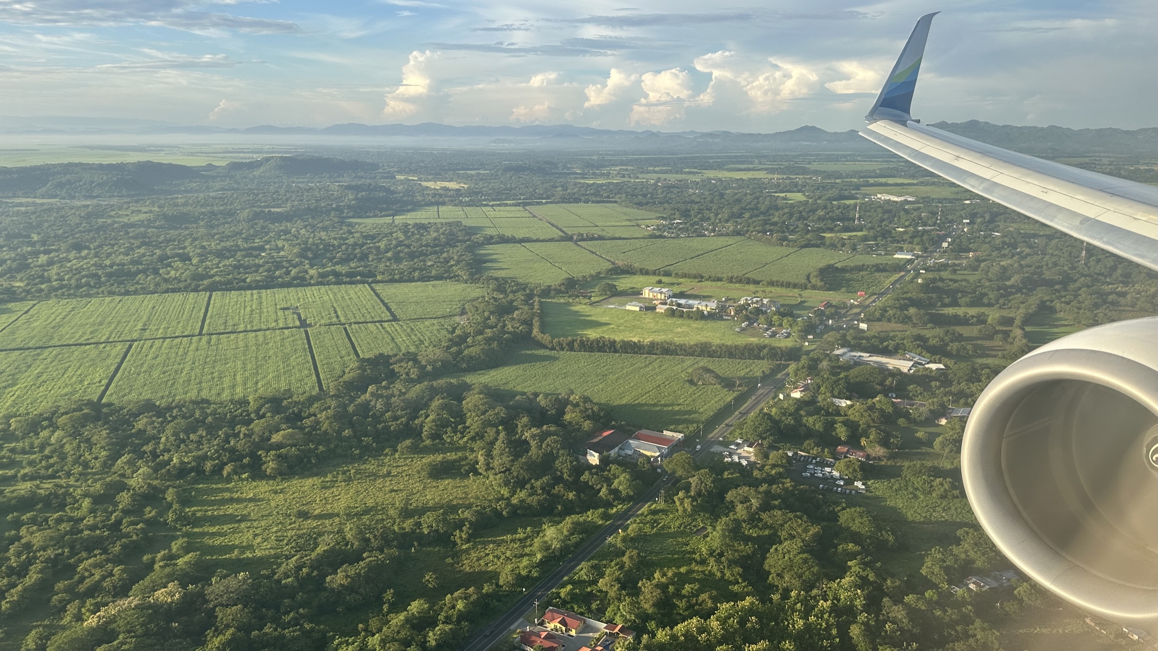 Costa Rica on approach