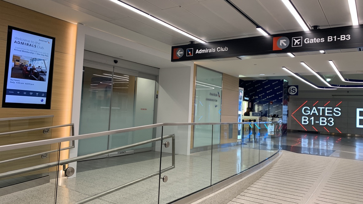 Admirals Club Boston Airport