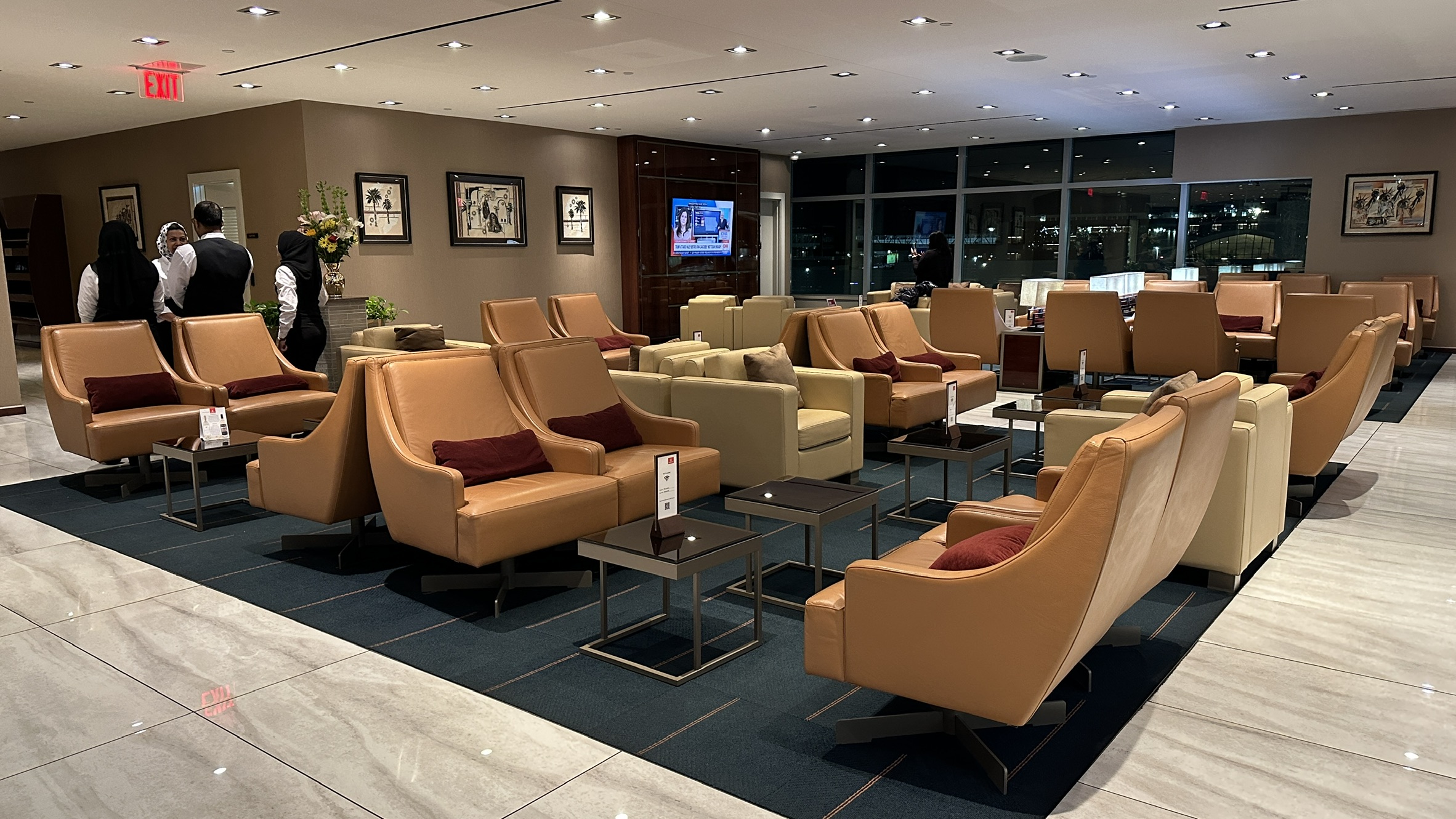 The Emirates Lounge, New York JFK