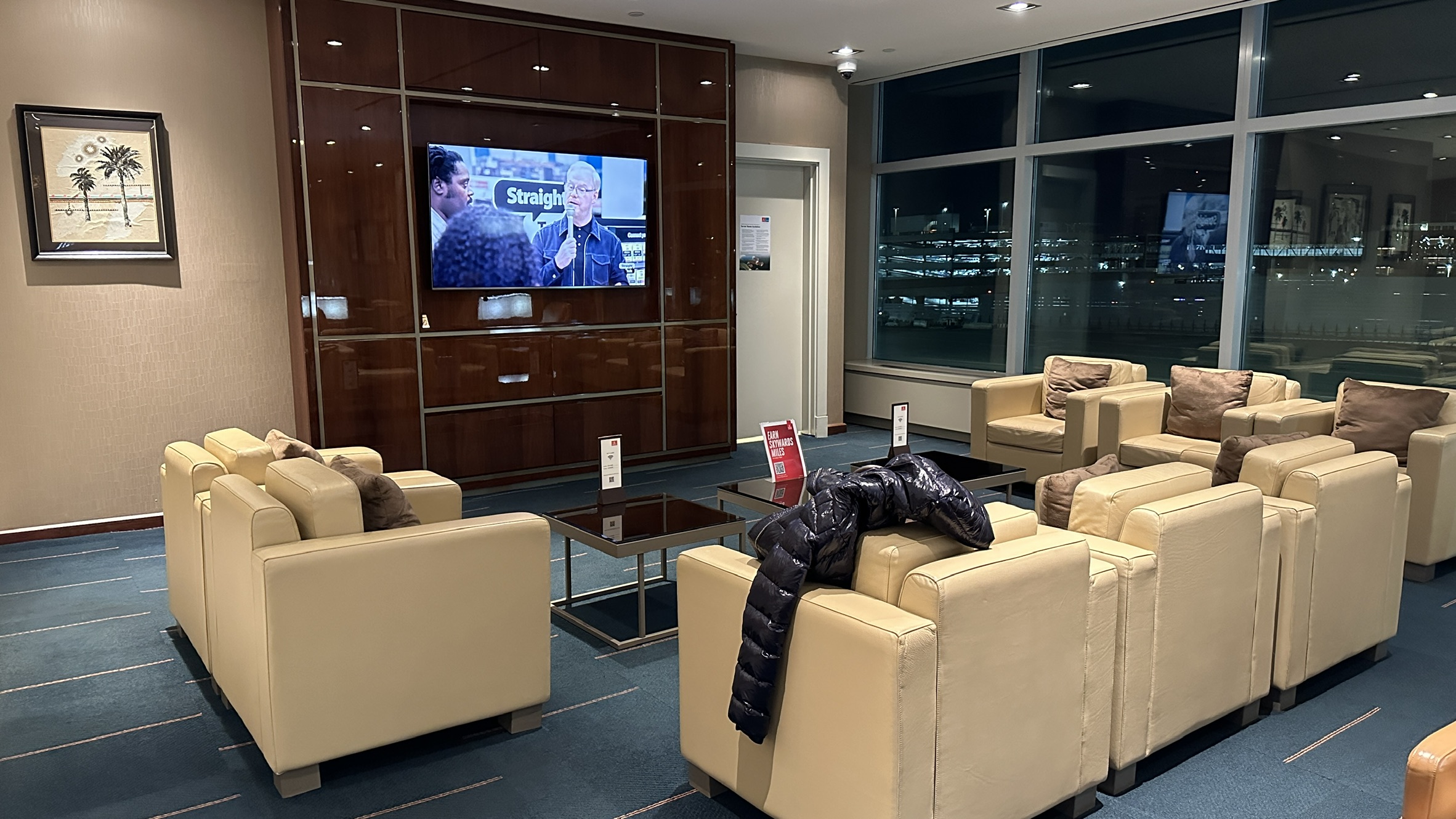 The Emirates Lounge, New York JFK