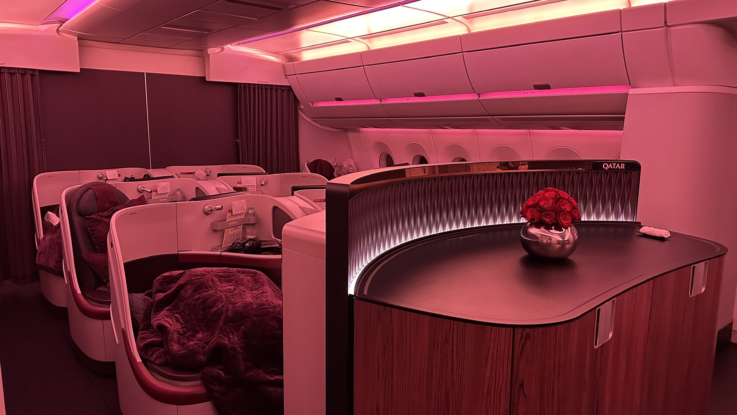 Qatar Airways Airbus A350 Business Class