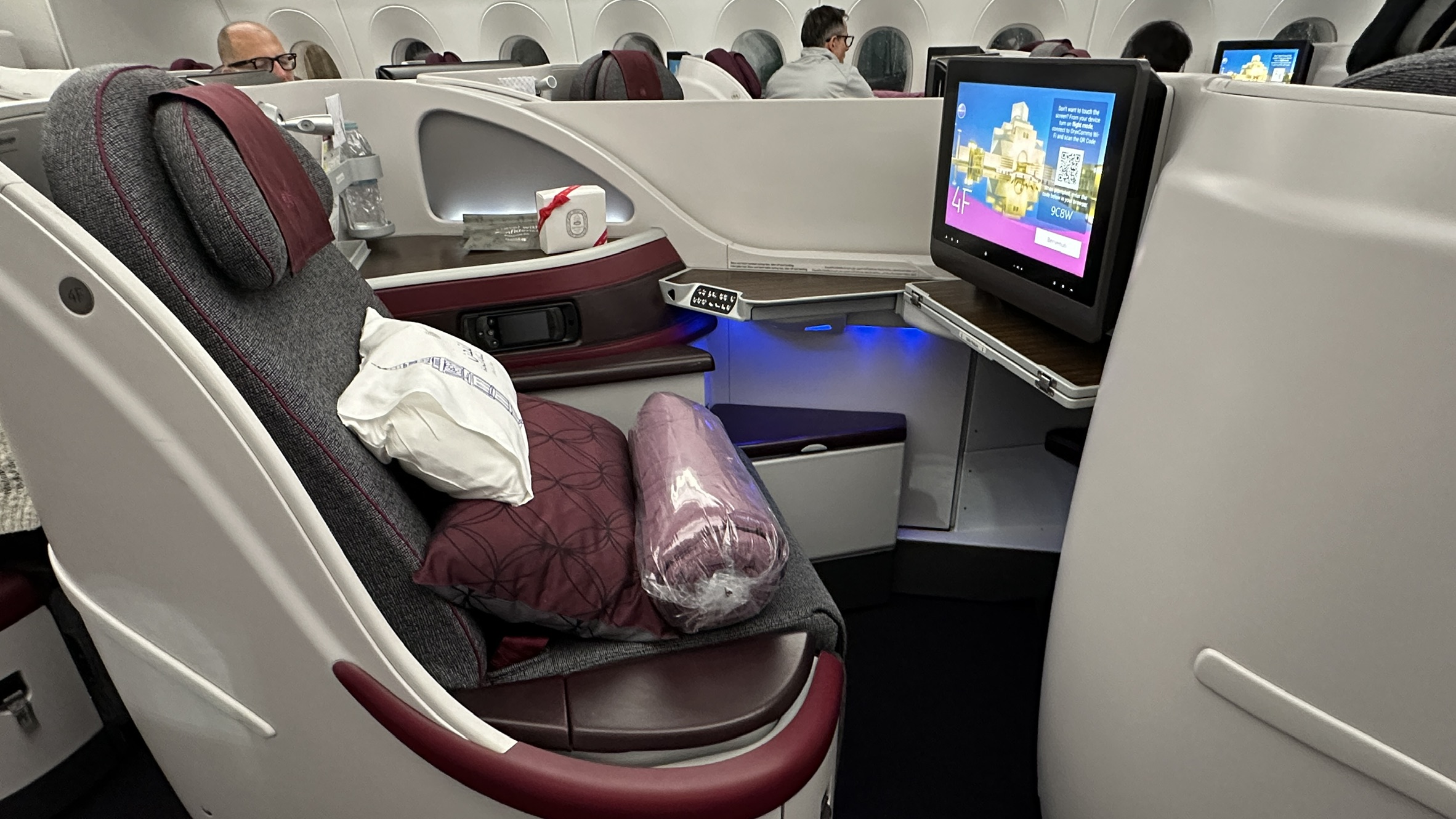 Qatar Airways Airbus A350 Business Class