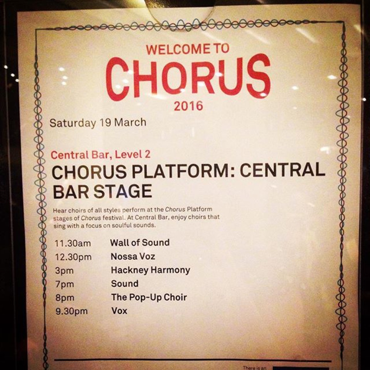 Chorus festival 2016