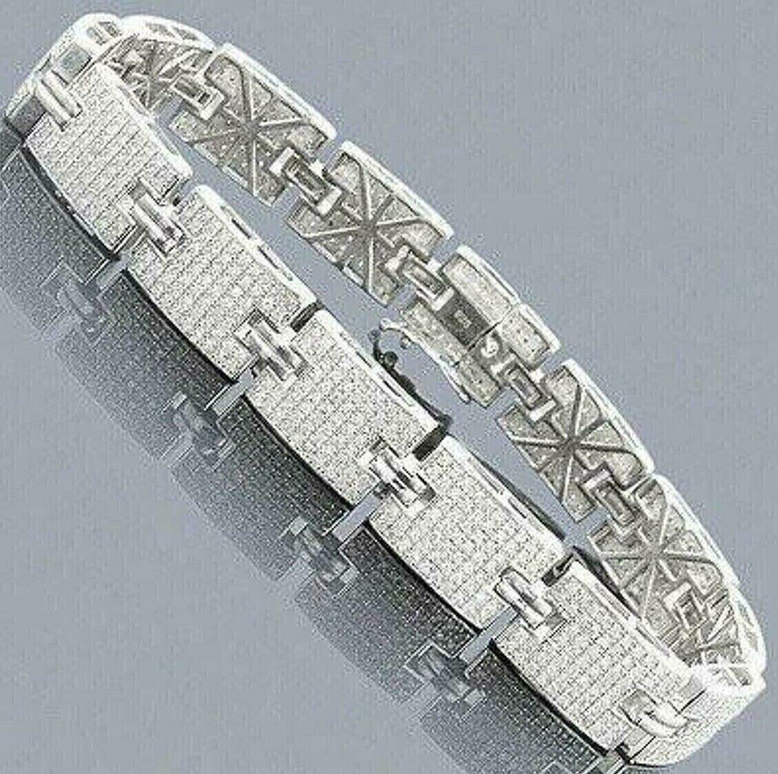 MEN'S BRACELET - WITH LAB GROWN DIAMONDS