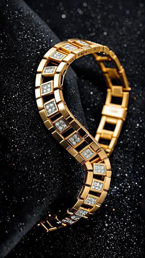 MEN'S BRACELET - WITH LAB GROWN DIAMONDS