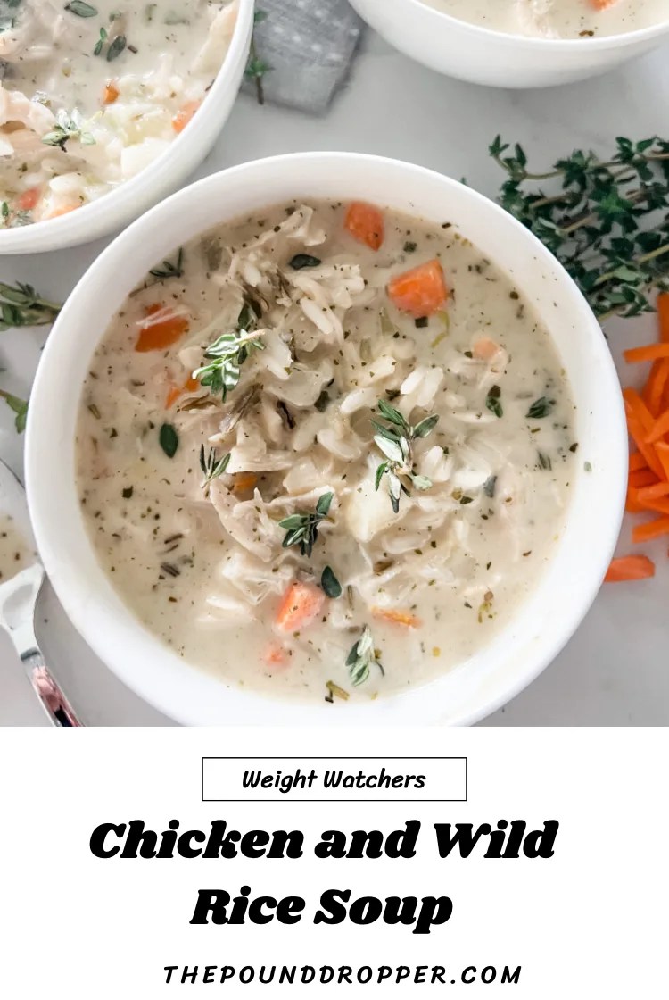 It's also hearty and ready to go in just 45 minutes! Ww Creamy Chicken And Wild Rice Soup Pound Dropper