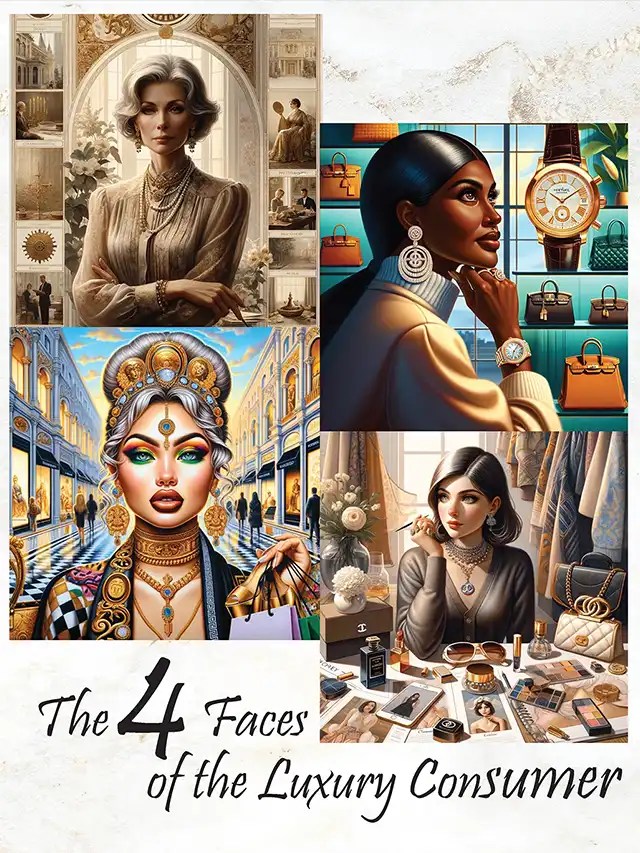The 4 Faces of the Luxury Consumer 1 4 Face of the luxury customer by The PR Advisor