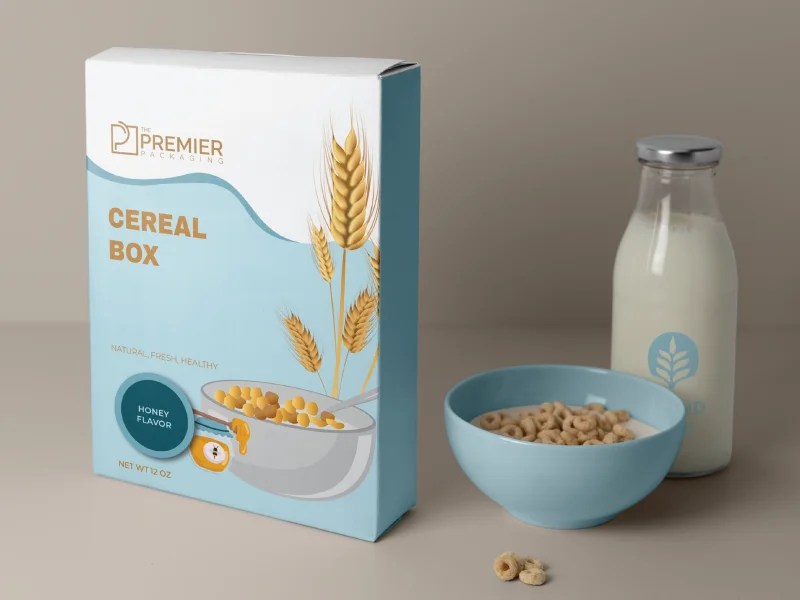 Custom Cereal Box