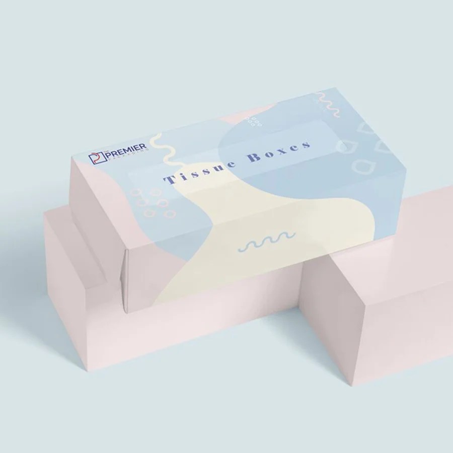 Tissue Boxes | Boxes of Tissue | The Premier Packaging