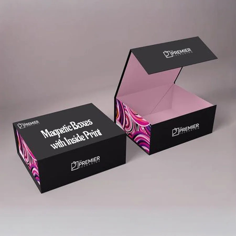 Magnetic Boxes with Inside Print