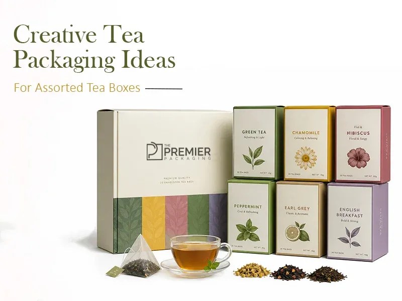 creative tea packaging ideas for assorted tea boxes