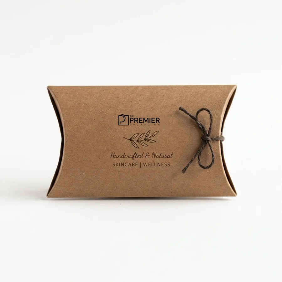 Brown Pillow Boxes