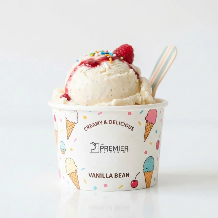 Paper Ice Cream Cups