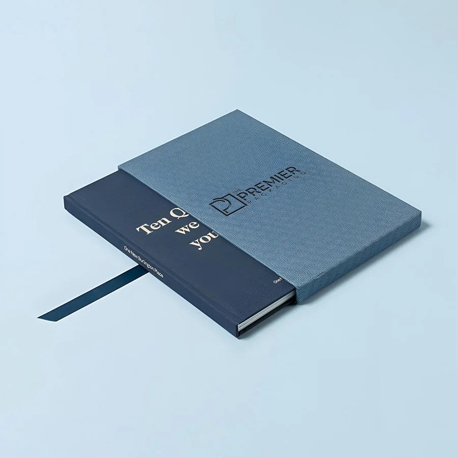 Custom Slipcase Boxes with Logo