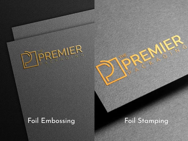 Difference Between Foil Stamping and Foil Embossing